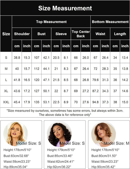 Pajamas for Women Set Silk Satin Pjs Button down Sleepwear Summer Loungewear Top and Shorts Lounge Set S-XXL