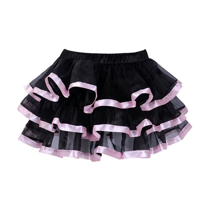 Sexy Satin Overbust Corset Top Lace Bowknot Decorated Clubwear Showgirl Body Shaper plus Size