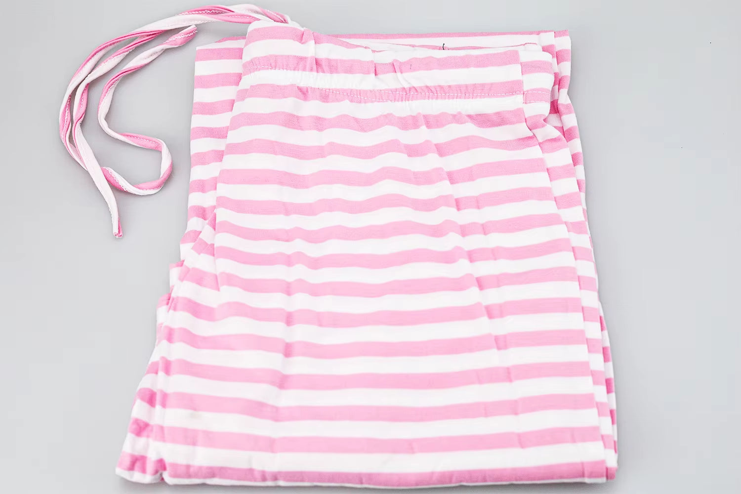 Pyjama Pants Woman Comfortable Cotton Sleep Striped Floor-Grazing Pajama Pants Sumptuous Loungewear Drawstring Pyjamas Bottoms